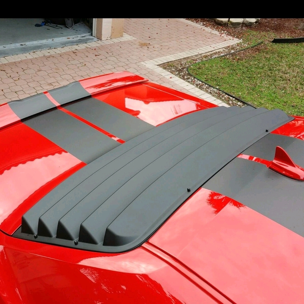 Black Rear Window Louvers New In Box - Picture 9 of 11